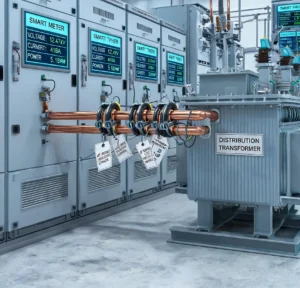 Smart Grid Sensors: MV/LV Substation & IoT Energy Monitoring